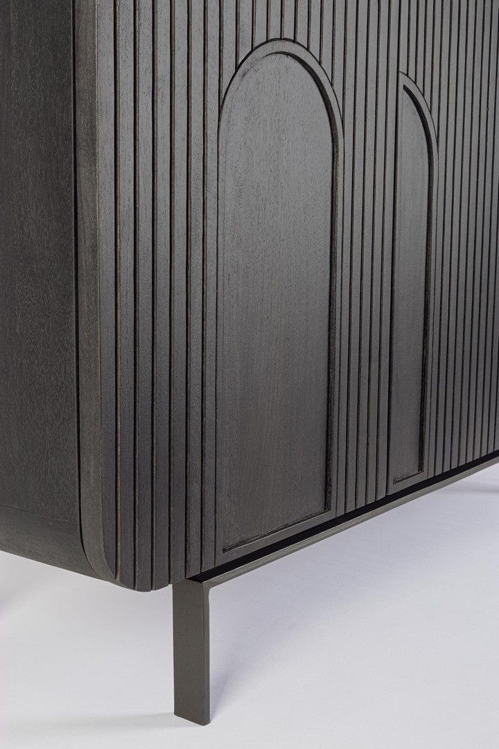 Bizzotto Credenza con 3 ante Orissa Nero