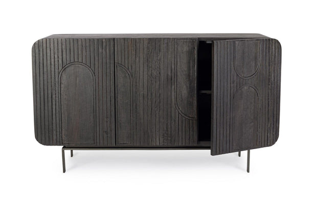 Bizzotto Credenza con 3 ante Orissa Nero