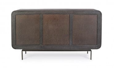 Bizzotto Credenza con 3 ante Orissa Nero