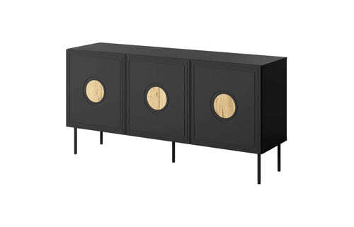 Halmar Credenza con 3 ante Palazzo Nero