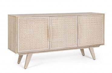 Bizzotto Credenza con 3 ante Sahana Naturale