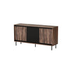 Halmar Credenza con 3 ante Swing Noce