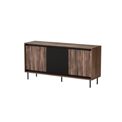 Halmar Credenza con 3 ante Swing Noce