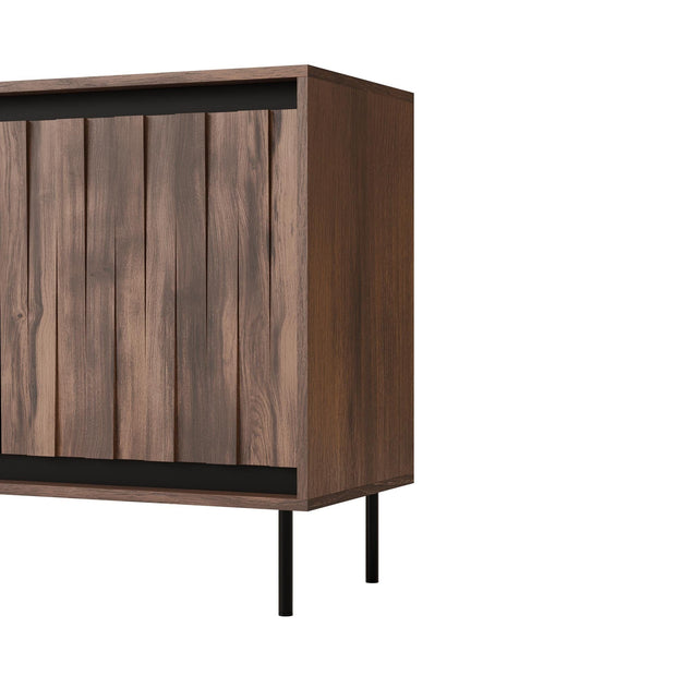 Halmar Credenza con 3 ante Swing Noce