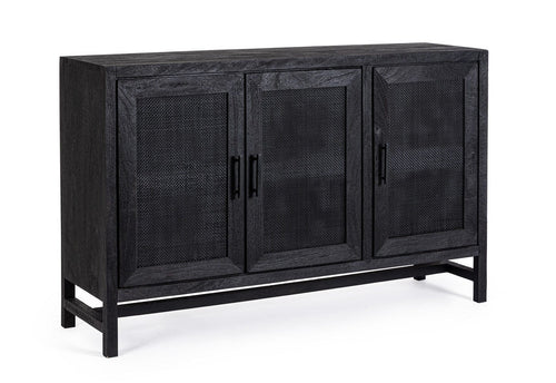Bizzotto Credenza con 3 ante Weston Nero
