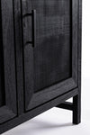 Bizzotto Credenza con 3 ante Weston Nero
