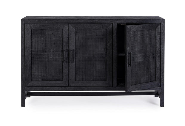 Bizzotto Credenza con 3 ante Weston Nero