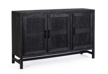 Bizzotto Credenza con 3 ante Weston Nero
