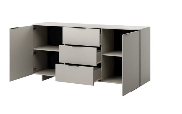 Halmar Credenza con 3 cassetti e 2 ante Alma Beige