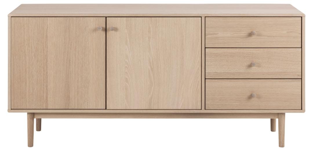 Actona Credenza con 3 cassetti e 2 ante Aston Naturale