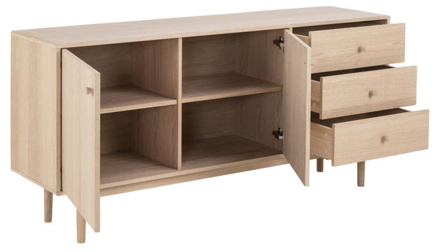 Actona Credenza con 3 cassetti e 2 ante Aston Naturale