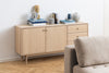 Actona Credenza con 3 cassetti e 2 ante Aston Naturale