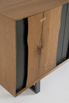 Bizzotto Credenza con 3 cassetti e 2 ante Garwood Naturale