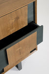 Bizzotto Credenza con 3 cassetti e 2 ante Garwood Naturale