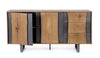 Bizzotto Credenza con 3 cassetti e 2 ante Garwood Naturale