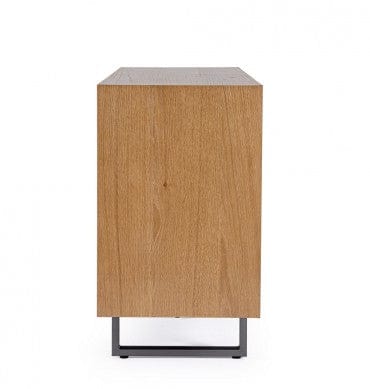Bizzotto Credenza con 3 cassetti e 2 ante Garwood Naturale