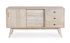 Bizzotto Credenza con 3 cassetti e 2 ante Indira Naturale