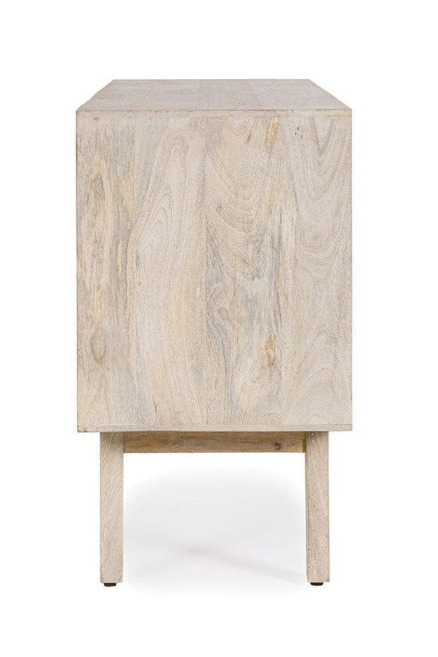 Bizzotto Credenza con 3 cassetti e 2 ante Indira Naturale