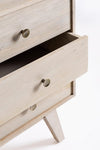 Bizzotto Credenza con 3 cassetti e 2 ante Indira Naturale