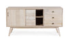 Bizzotto Credenza con 3 cassetti e 2 ante Indira Naturale