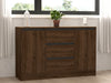 Asir Credenza con 3 cassetti e 2 ante Onat Antracite