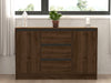 Asir Credenza con 3 cassetti e 2 ante Onat Antracite