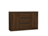 Asir Credenza con 3 cassetti e 2 ante Onat Antracite