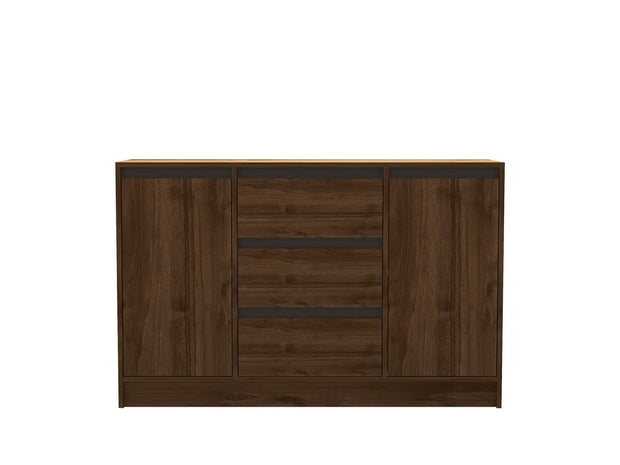 Asir Credenza con 3 cassetti e 2 ante Onat Antracite