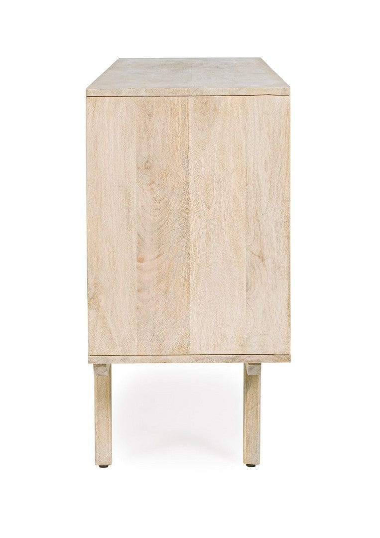 Bizzotto Credenza con 3 cassetti e 2 ante Sahana Naturale