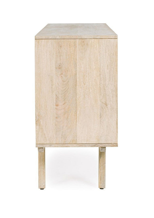 Bizzotto Credenza con 3 cassetti e 2 ante Sahana Naturale
