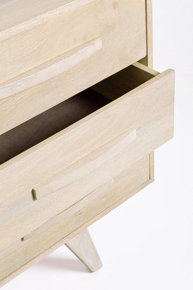 Bizzotto Credenza con 3 cassetti e 2 ante Sahana Naturale