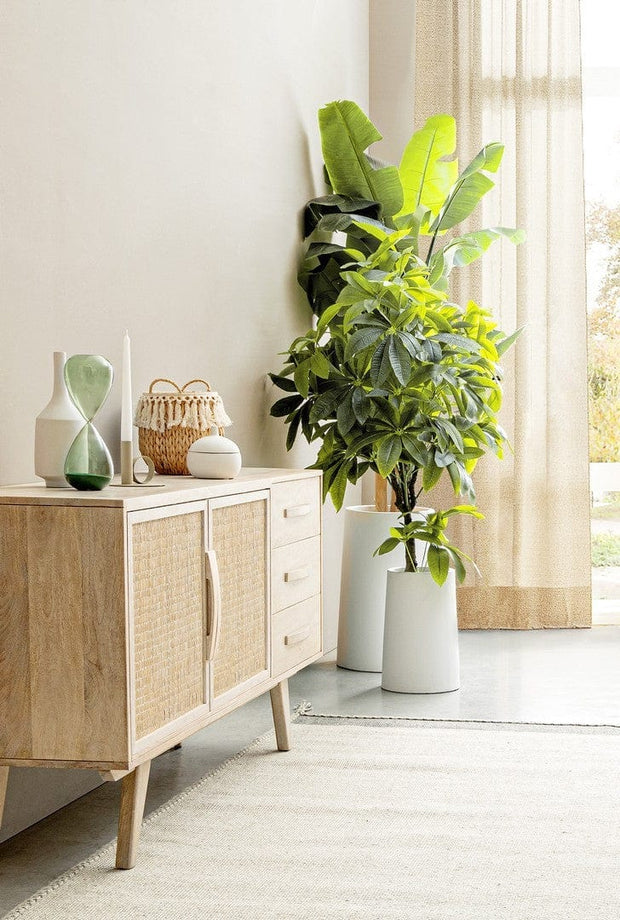 Bizzotto Credenza con 3 cassetti e 2 ante Sahana Naturale