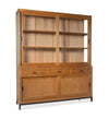 Moycor Credenza con 3 cassetti e 2 ante scorrevoli Madhu Naturale
