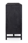 Bizzotto Credenza con 3 cassetti e 2 ante Weston Nero