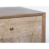 Bizzotto Credenza con 3 cassetti e 3 ante Filomena Naturale