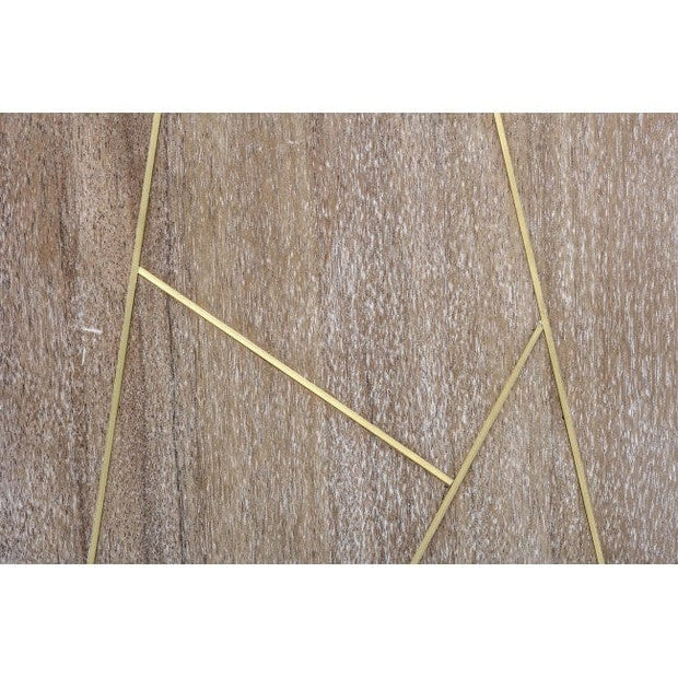 Bizzotto Credenza con 3 cassetti e 3 ante Filomena Naturale