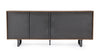 Bizzotto Credenza con 3 cassetti e 3 ante Garwood Naturale