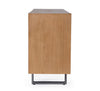 Bizzotto Credenza con 3 cassetti e 3 ante Garwood Naturale