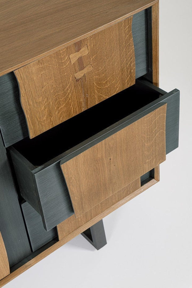 Bizzotto Credenza con 3 cassetti e 3 ante Garwood Naturale