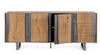 Bizzotto Credenza con 3 cassetti e 3 ante Garwood Naturale