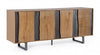 Bizzotto Credenza con 3 cassetti e 3 ante Garwood Naturale