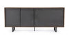 Bizzotto Credenza con 3 cassetti e 3 ante Garwood Naturale