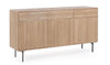 Bizzotto Credenza con 3 cassetti e 3 ante Widald Naturale