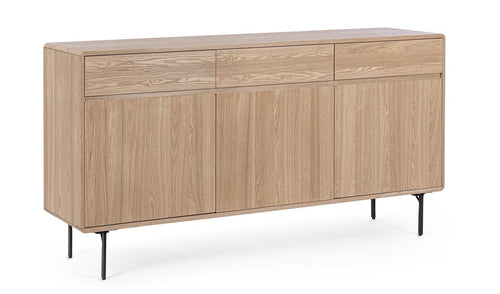 Bizzotto Credenza con 3 cassetti e 3 ante Widald Naturale