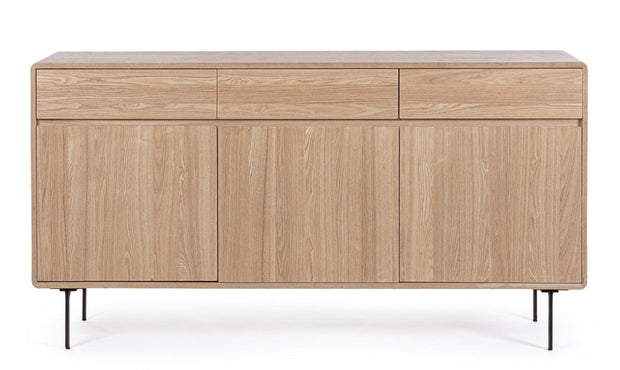 Bizzotto Credenza con 3 cassetti e 3 ante Widald Naturale