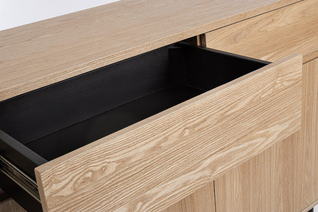 Bizzotto Credenza con 3 cassetti e 3 ante Widald Naturale
