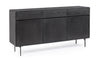 Bizzotto Credenza con 3 cassetti e 3 ante Widald Nero