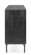 Bizzotto Credenza con 3 cassetti e 3 ante Widald Nero