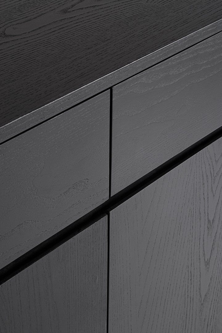 Bizzotto Credenza con 3 cassetti e 3 ante Widald Nero