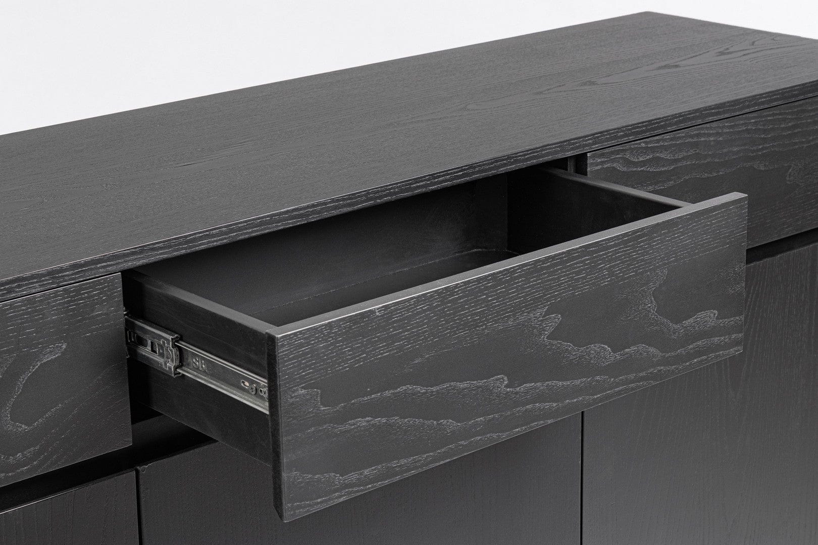 Bizzotto Credenza con 3 cassetti e 3 ante Widald Nero